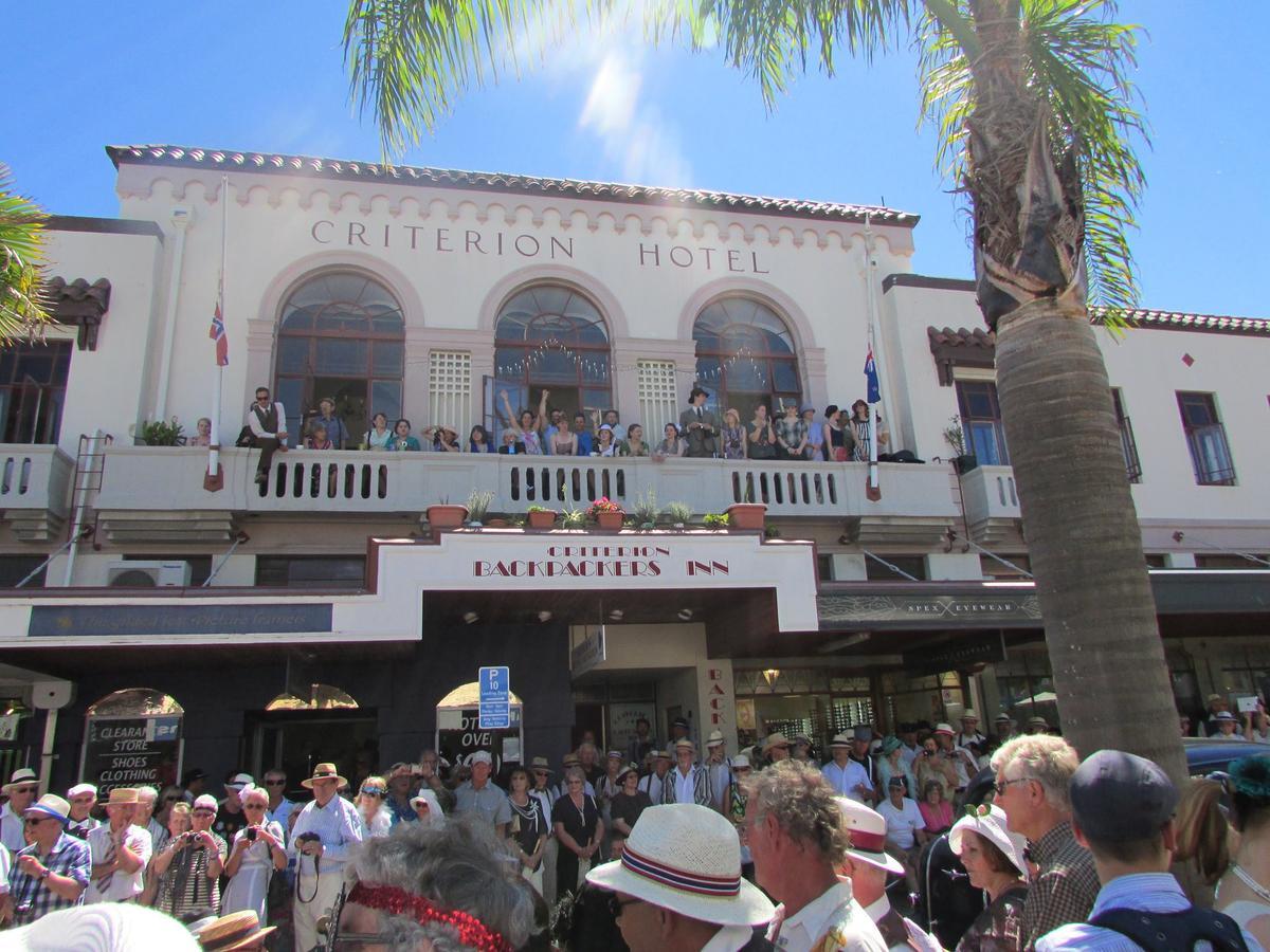 Criterion Art Deco Backpackers Napier Exterior foto