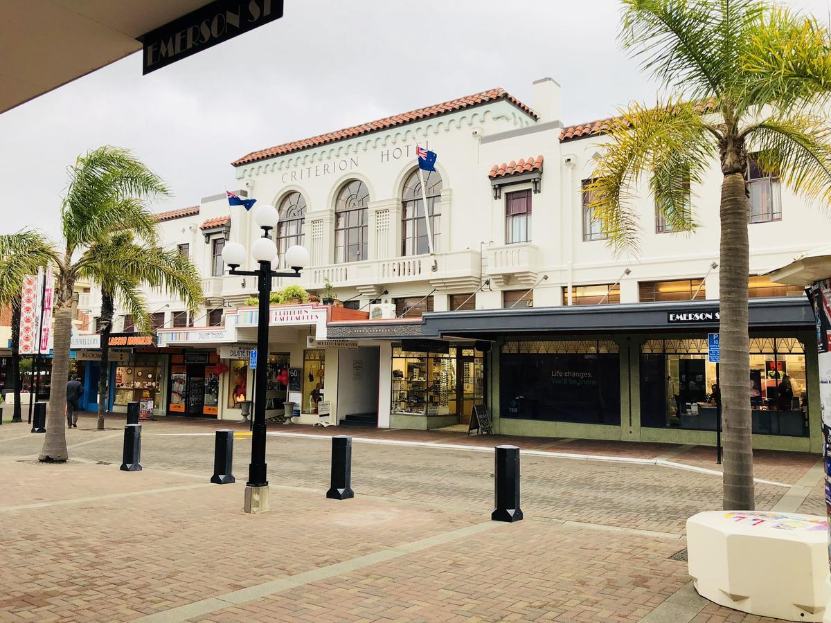 Criterion Art Deco Backpackers Napier Exterior foto